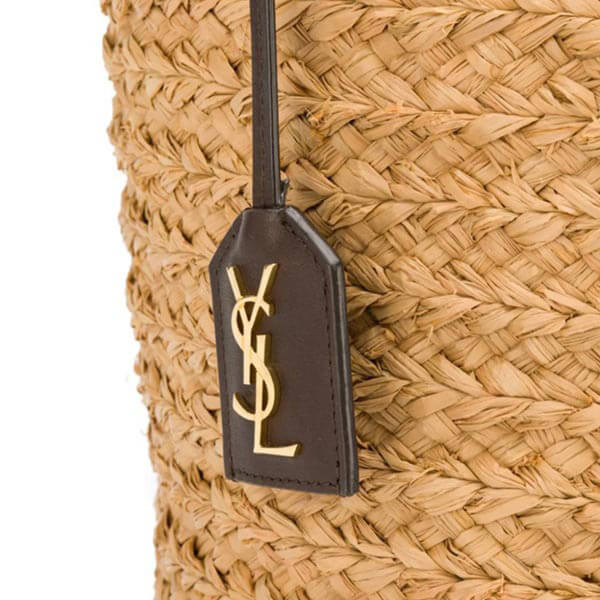 【サンローランパリ コピー 人気 パニエ ラフィア トートバッグ